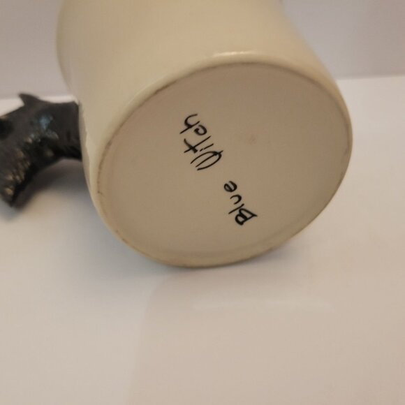 Blue Witch Scottish Terrier Ceramic Mug With 3D Dog Handle - Picture 7 of 8